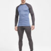 Craft CORE Warm Baselayer Set M granite-flow