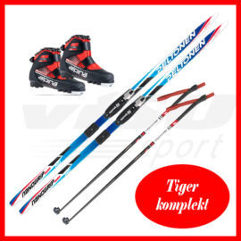 Laste suusakomplekt Tiger Nanogrip T Kid saapaga